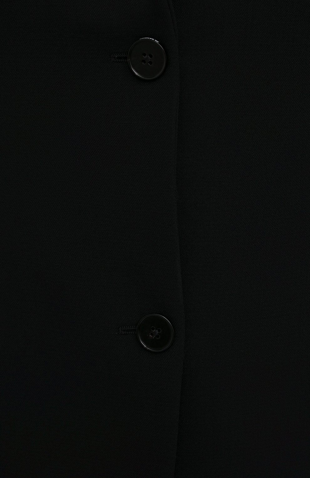 Шерстяной жакет JIL SANDER черного цвета по цене 242000 руб., арт. JSWR135310-WR201100, фото 5 Шерстяной жакет JIL SANDER, арт. JSWR135310-WR201100, фото 5