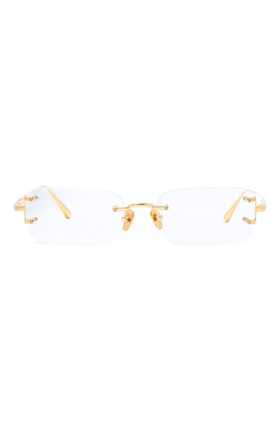 Оправа LINDA FARROW золотого цвета по цене 125000 руб., арт. LFL1267C1 0PT, фото 3 Оправа LINDA FARROW, арт. LFL1267C1 0PT, фото 3