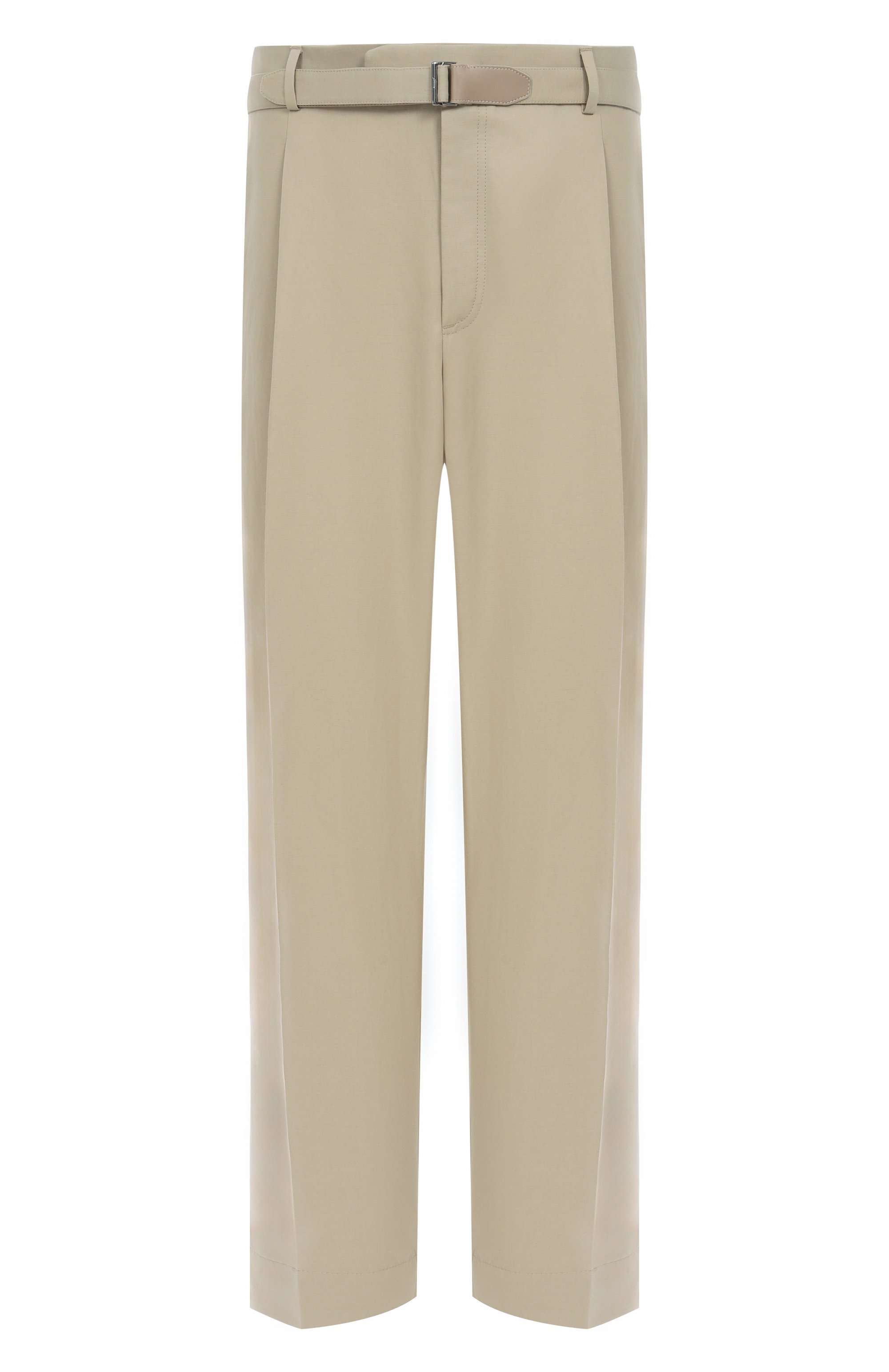 Брюки изо льна и хлопка BRIONI, арт. RPCD0L-PA106, фото 1