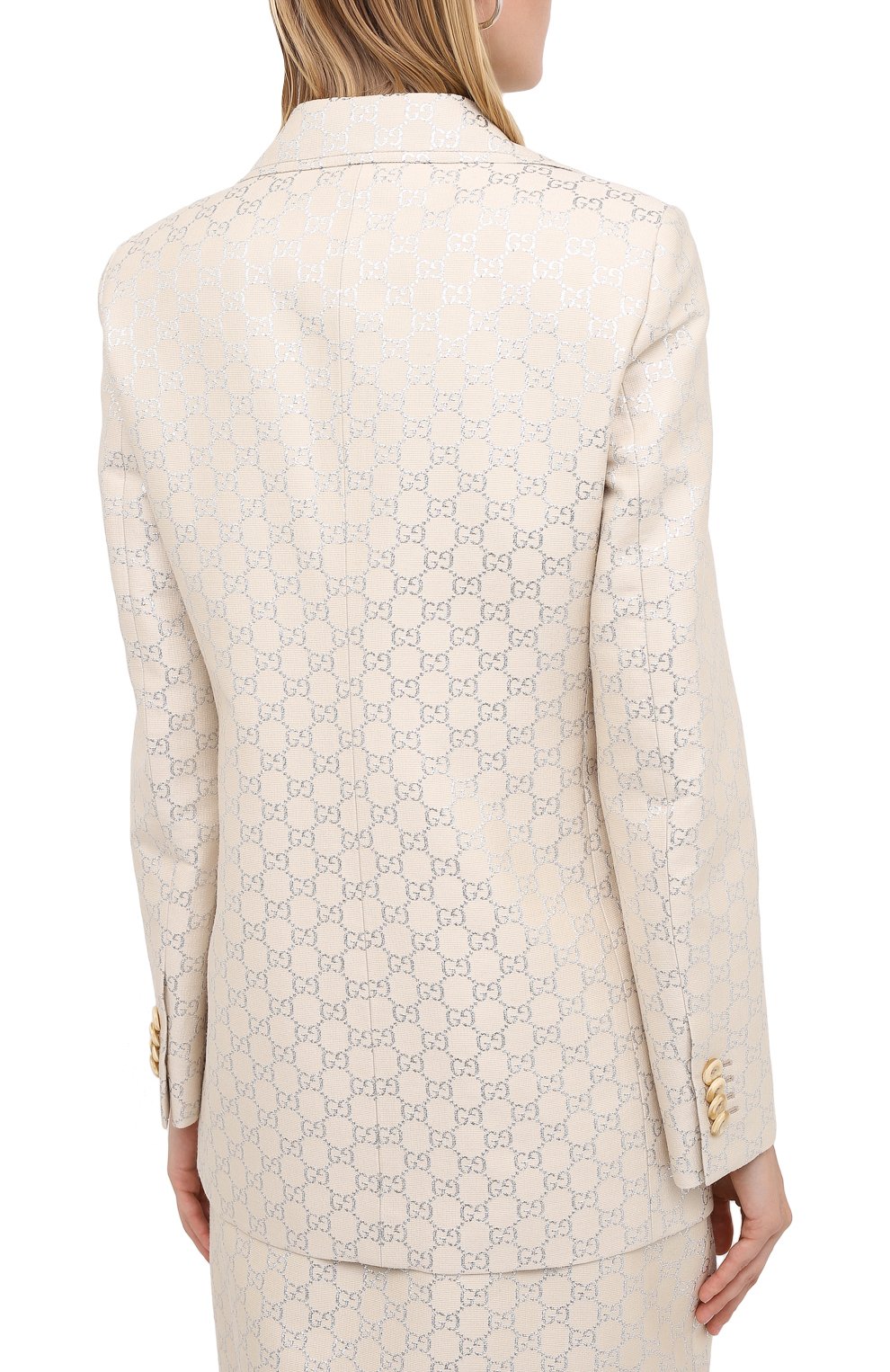 Жакет из шерсти и шелка GUCCI, арт. 626559/ZAD7L, фото 4