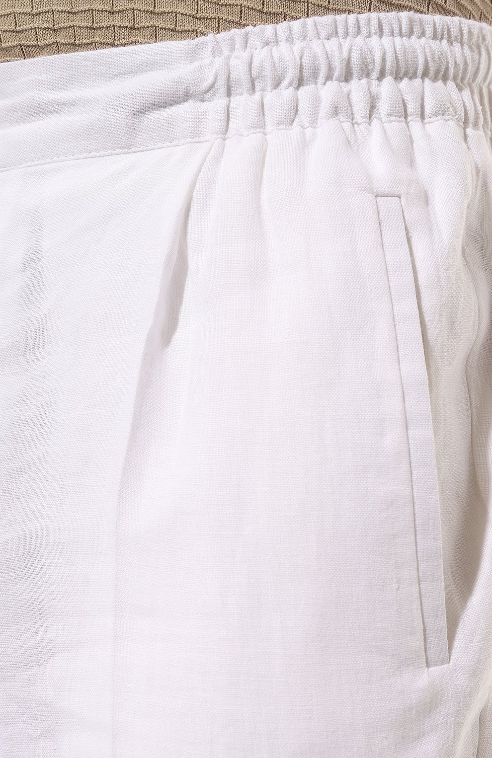 Льняные брюки KITON, арт. UPN01H08838, фото 5