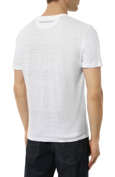 Льняная футболка STEFANO RICCI, арт. MNH4203230/LN, фото 4