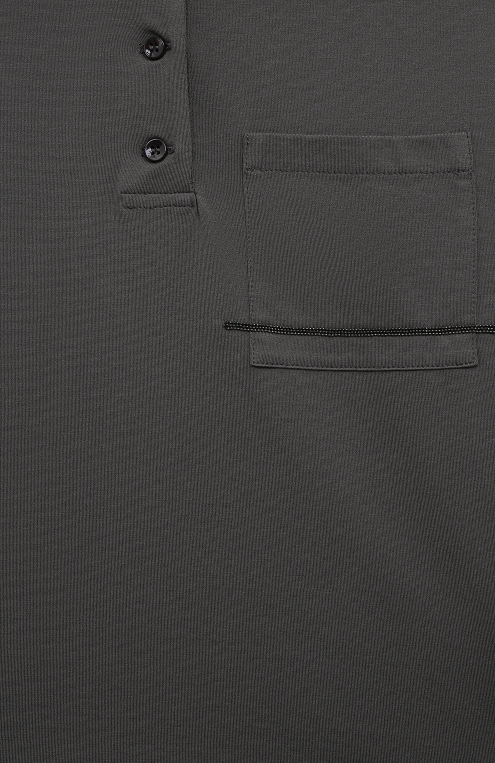 Хлопковое поло BRUNELLO CUCINELLI, арт. B0T81T074B, фото 3