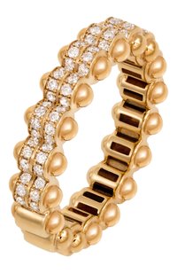 Кольцо L'ATELIER NAWBAR бесцветного цвета по цене 333500 руб., арт. R61FG, фото 1 Кольцо L'ATELIER NAWBAR, арт. R61FG, фото 1