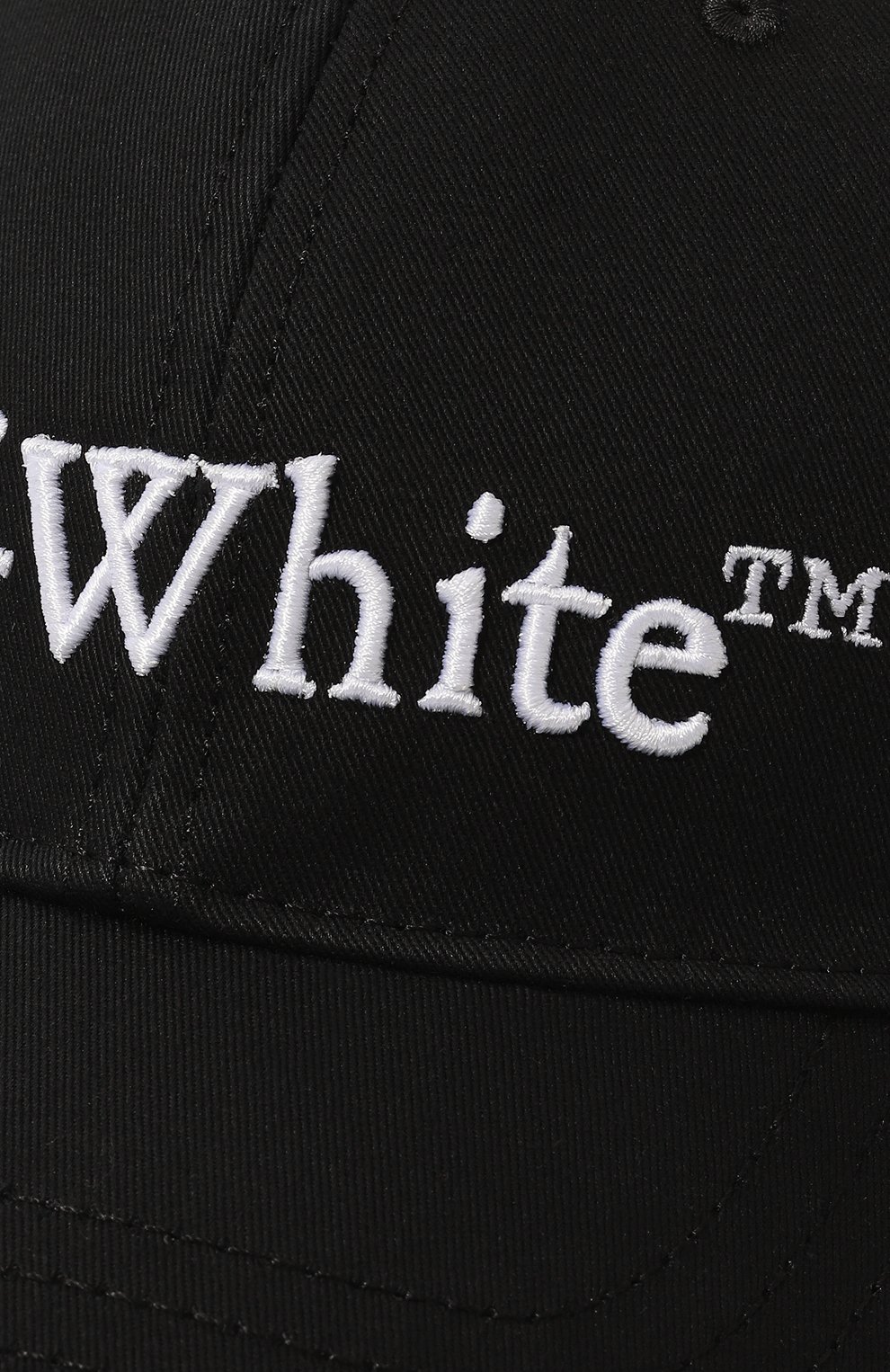 Хлопковая бейсболка OFF-WHITE, арт. 0MLB052F23FAB001, фото 4