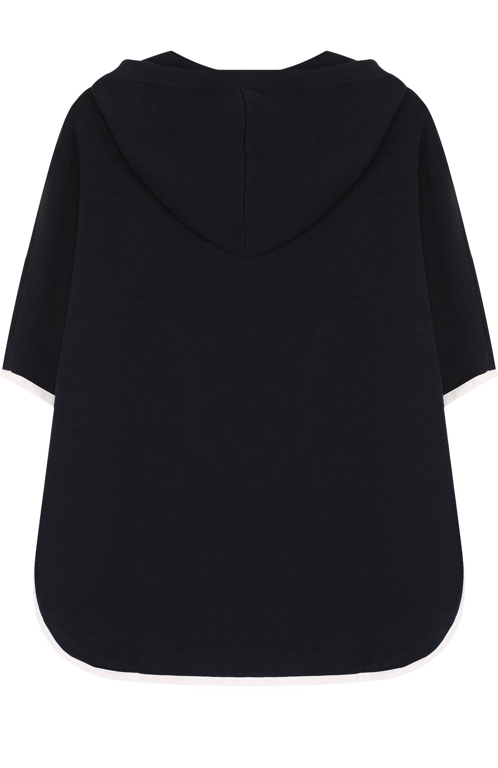 Хлопковое пончо с капюшоном CHLOÉ, арт. C16316/6A-12A, фото 2