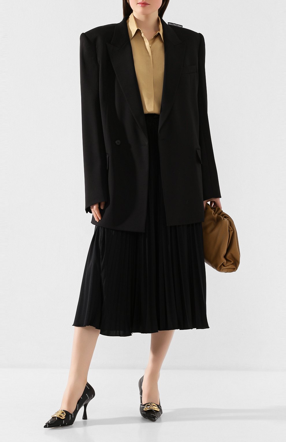 Кожаные туфли fringe knife BALENCIAGA, арт. 597371/WAWN5, фото 2