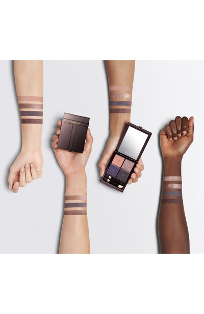 Палетка теней runway eye color quad crème, оттенок 46 iconic smoke (7g) TOM FORD, арт. T1QR-01, фо то 3