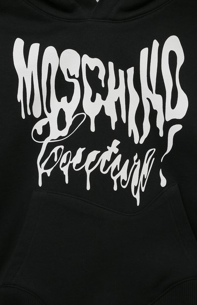 Хлопковое худи MOSCHINO, арт. HDF05M/LCA58/10A-14A, фото 3