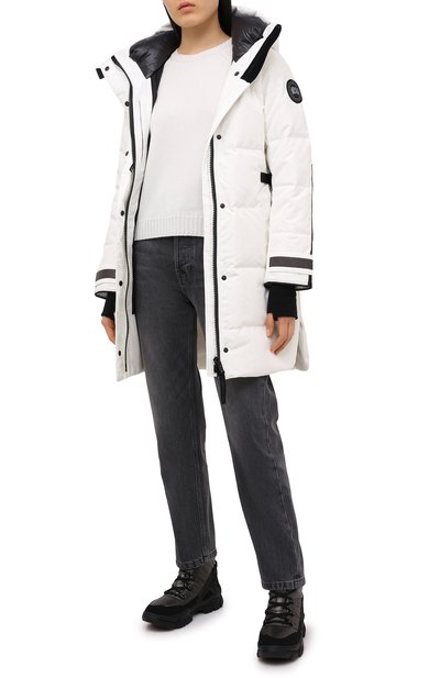 Парка CANADA GOOSE белого цвета по цене 120500 руб., арт. 3817LB, фото 2 Парка CANADA GOOSE, арт. 3817LB, фото 2