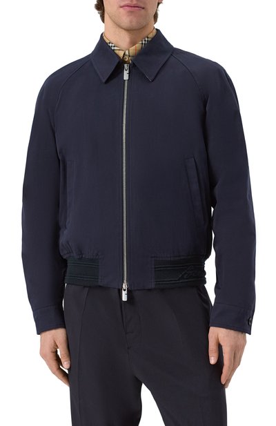 Хлопковый бомбер BURBERRY, арт. 8103059, фото 3