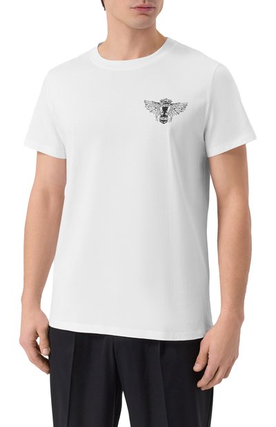 Хлопковая футболка BALMAIN, арт. GH1EF000/GF39, фото 3