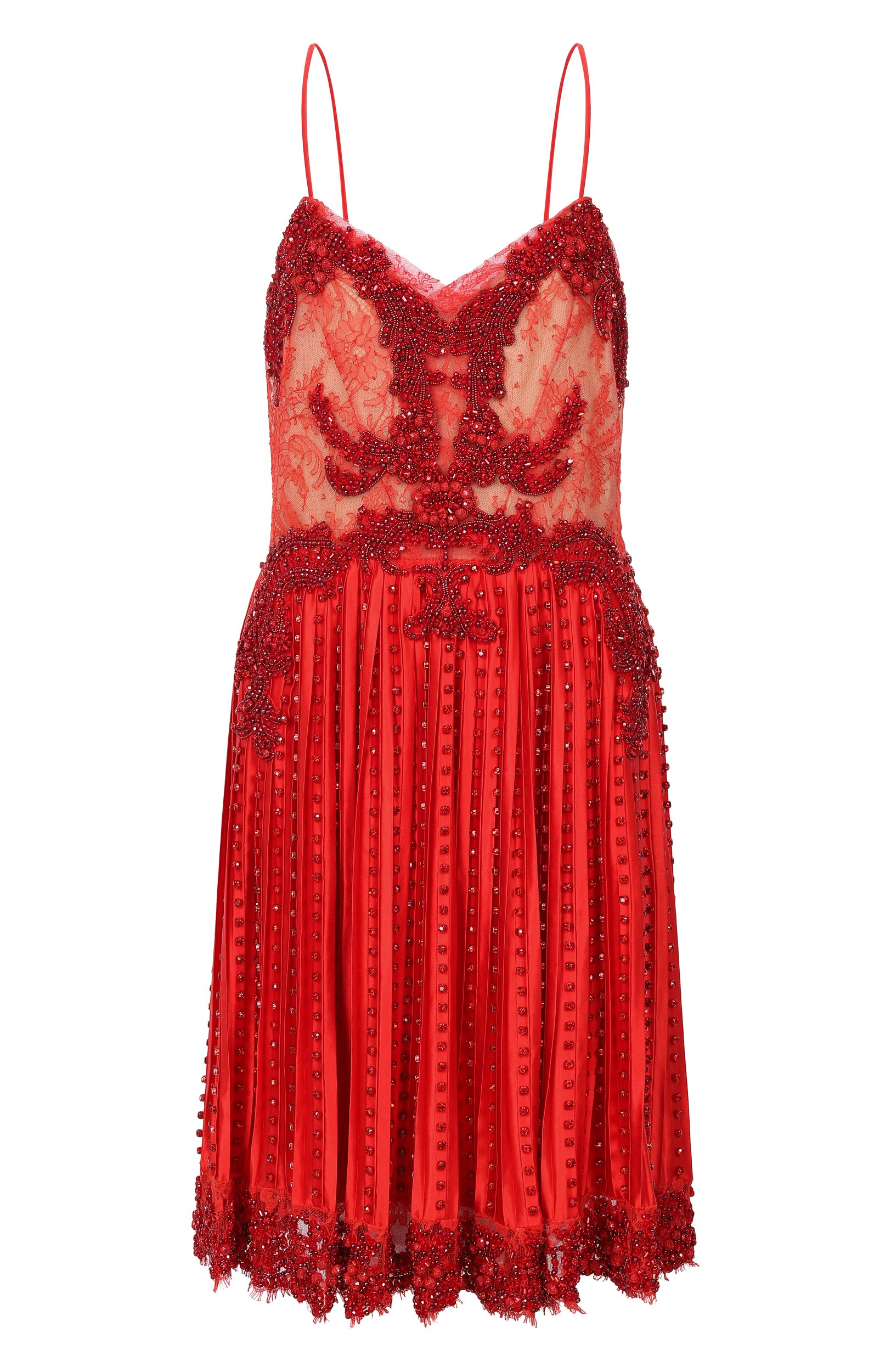 Шелковое платье с отделкой бисером GIVENCHY, арт. 17I2005310, фото 1