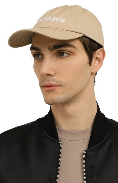 Хлопковая бейсболка PALM ANGELS, арт. PMLB003C99FAB0016101, фото 2