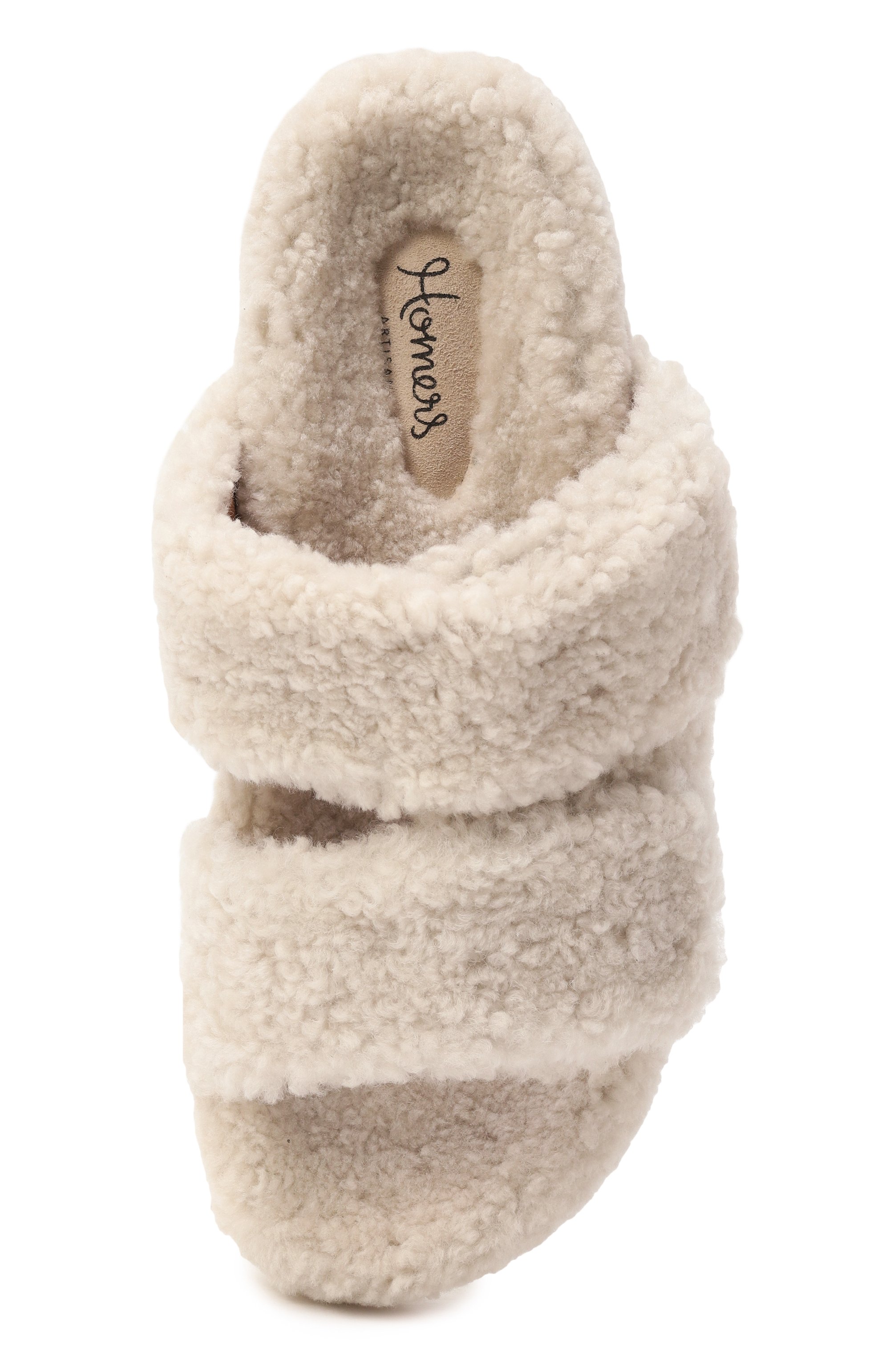 Домашние туфли из овчины HOMERS AT HOME, арт. 21067/CURLY, фото 6