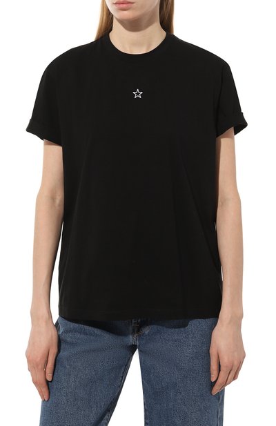 Хлопковая футболка STELLA MCCARTNEY, арт. 457142 SIW20, фото 3