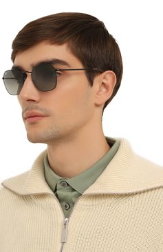 Женские солнцезащитные очки RAY-BAN черного цвета, арт. 3694-002/71 | Фото 3 (Кросс-КТ: С/з-унисекс; Региональные ограничения белый список (Axapta Mercury): Не проставлено; Нос: Не проставлено; Тип очков: С/з; Материал: Металл; Очки форма: Квадратные; Оптика Гендер: оптика-унисекс)