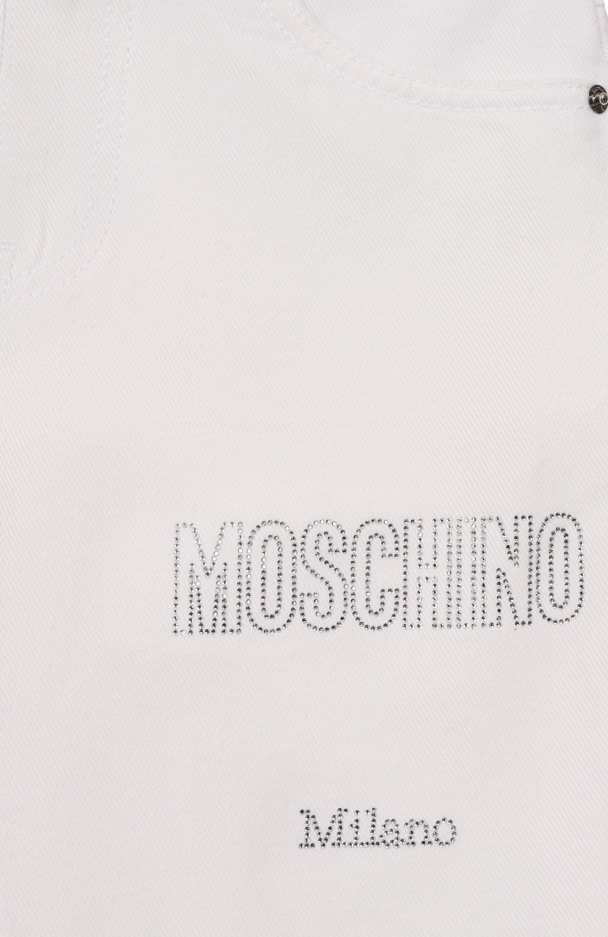 Хлопковая юбка MOSCHINO, арт. HBJ03M/LSC00_001, фото 3