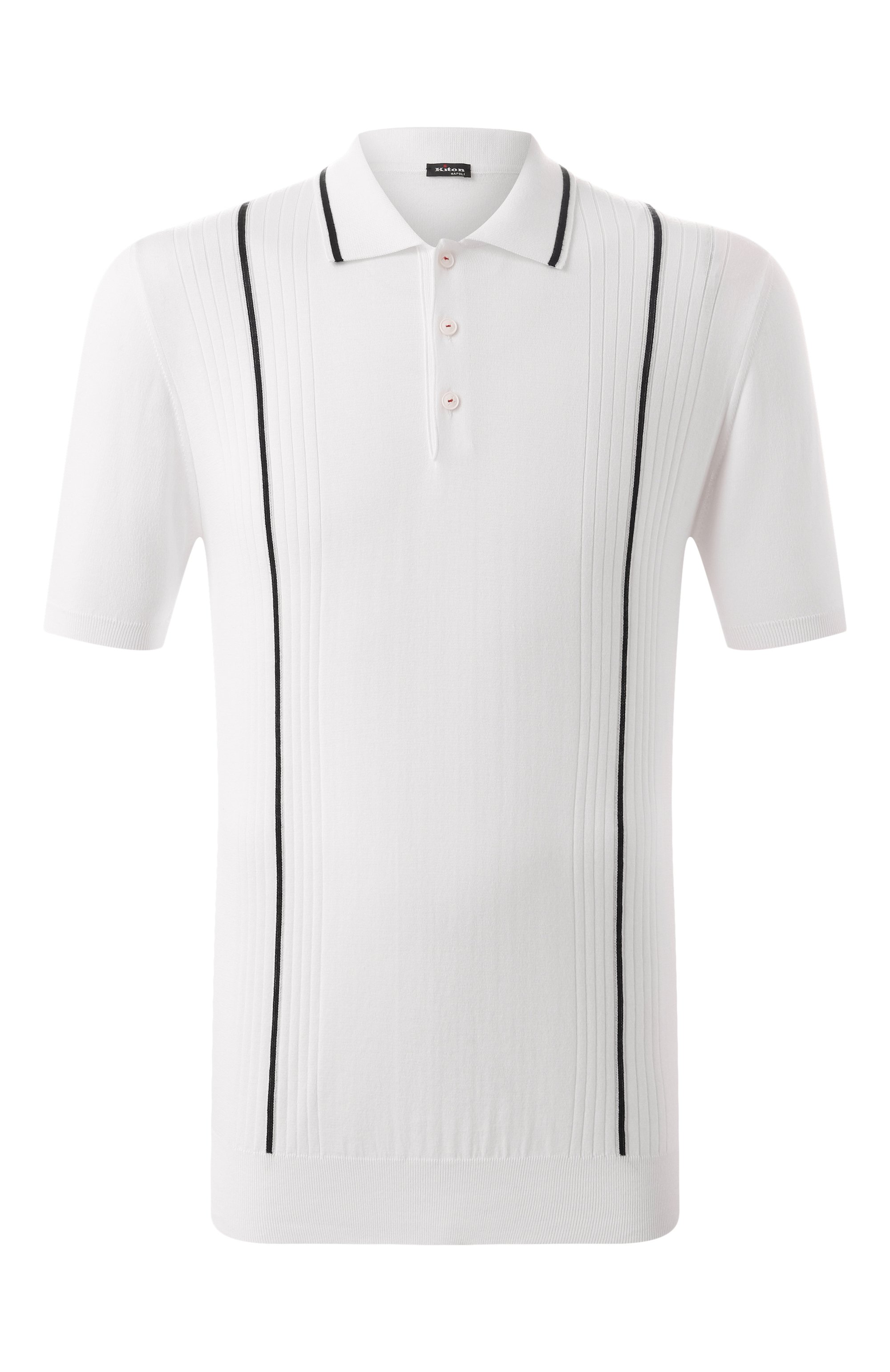 Хлопковое поло KITON, арт. UMK0715V110A, фото 1