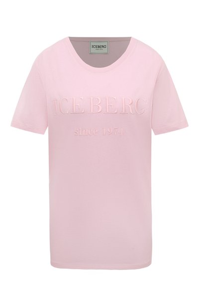 Женская хлопковая футболка ICEBERG, арт. I2P/F09A/6301