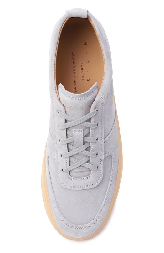 Замшевые кеды Levante H`D`S`N Baracco LEVANTE.S.18*/SUEDE Серый  LEVANTE.S.18*/SUEDE Фото 6
