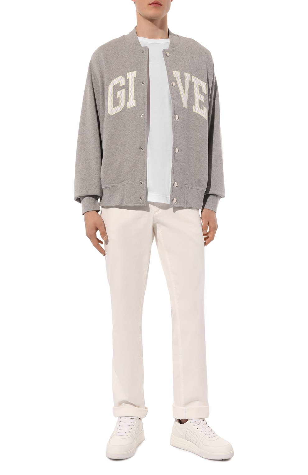 Хлопковый бомбер GIVENCHY, арт. BM017J/3YMW, фото 2