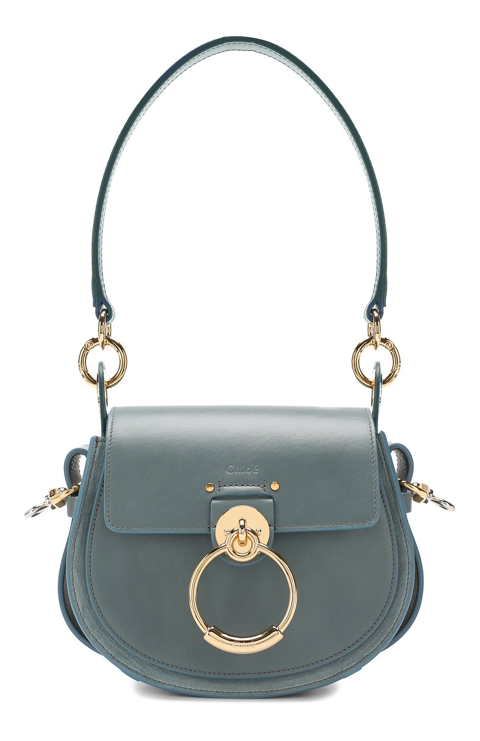 Сумка tess small CHLOÉ голубого цвета по цене 192500 руб., арт. CHC18WS153A37, фото 1 Сумка tess small CHLOÉ, арт. CHC18WS153A37, фото 1