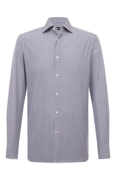 Мужская хлопковая сорочка ZEGNA, арт. 701012A7/9MS0BA