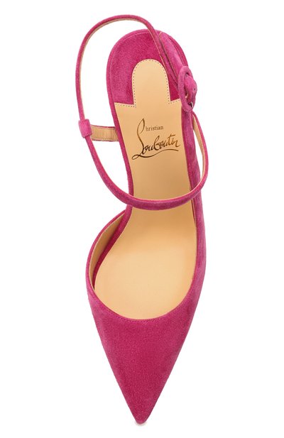 Замшевые туфли jenlove 100 CHRISTIAN LOUBOUTIN, арт. 3210187/JENL0VE 100, фото 5