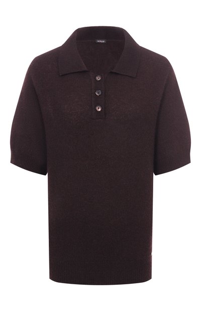 Женское поло из кашемира и шелка KITON, арт. D6072931928