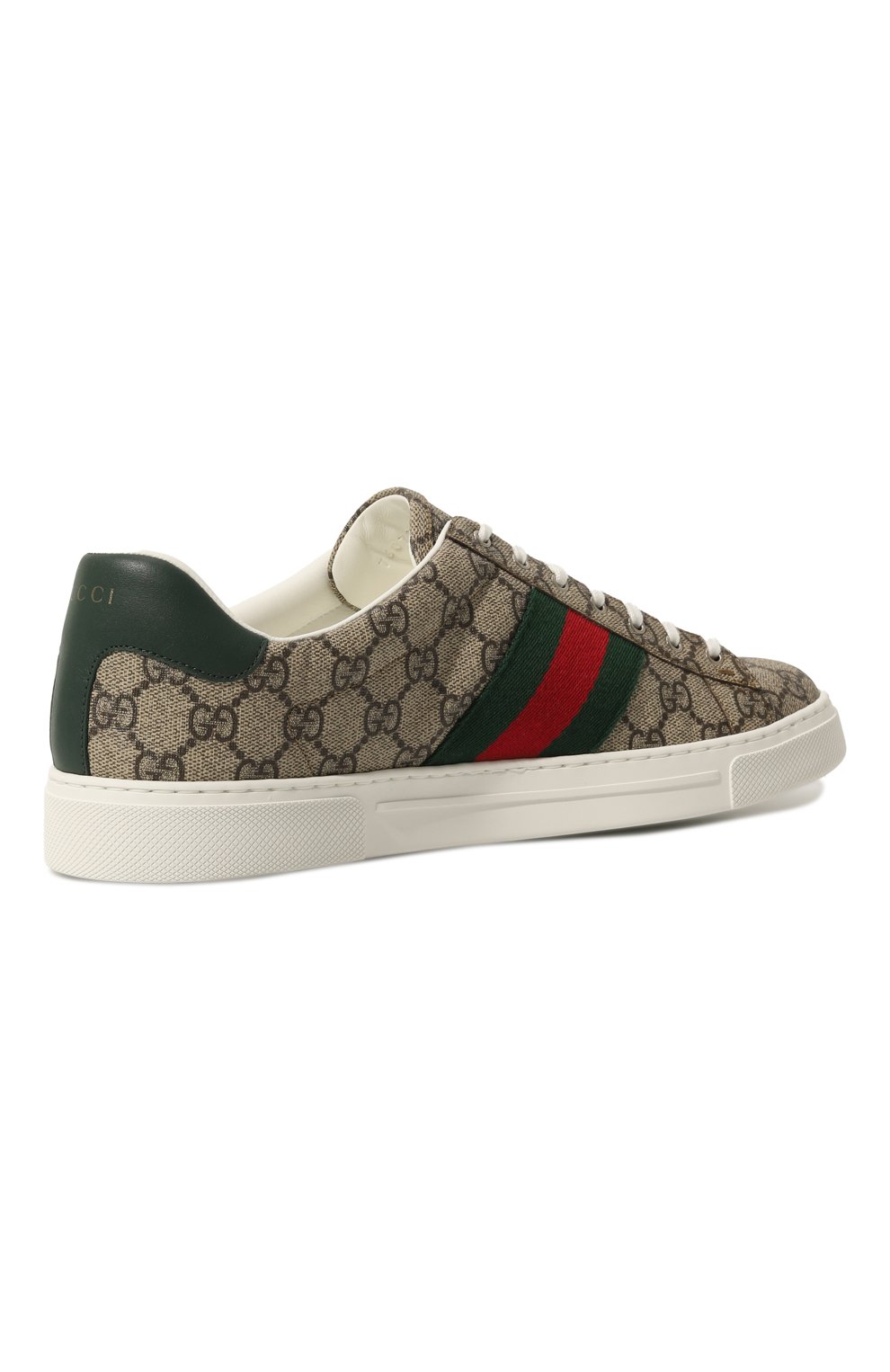 Кеды ace GUCCI бежевого цвета по цене 99500 руб., арт. 760775/FACMZ, фото 5 Кеды ace GUCCI, арт. 760775/FACMZ, фото 5