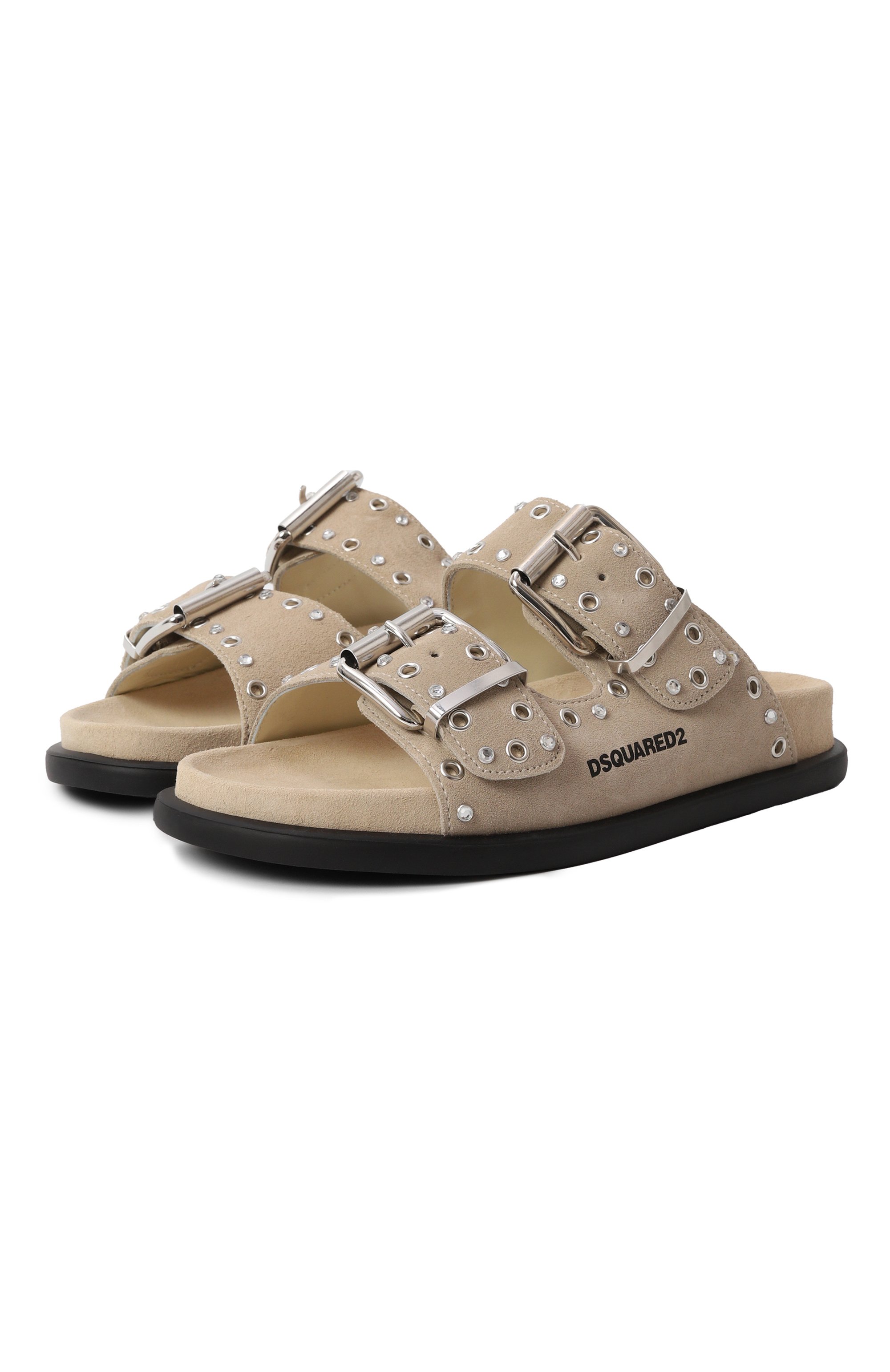 Замшевые шлепанцы DSQUARED2, арт. 80187/VAR1/36-40, фото 1