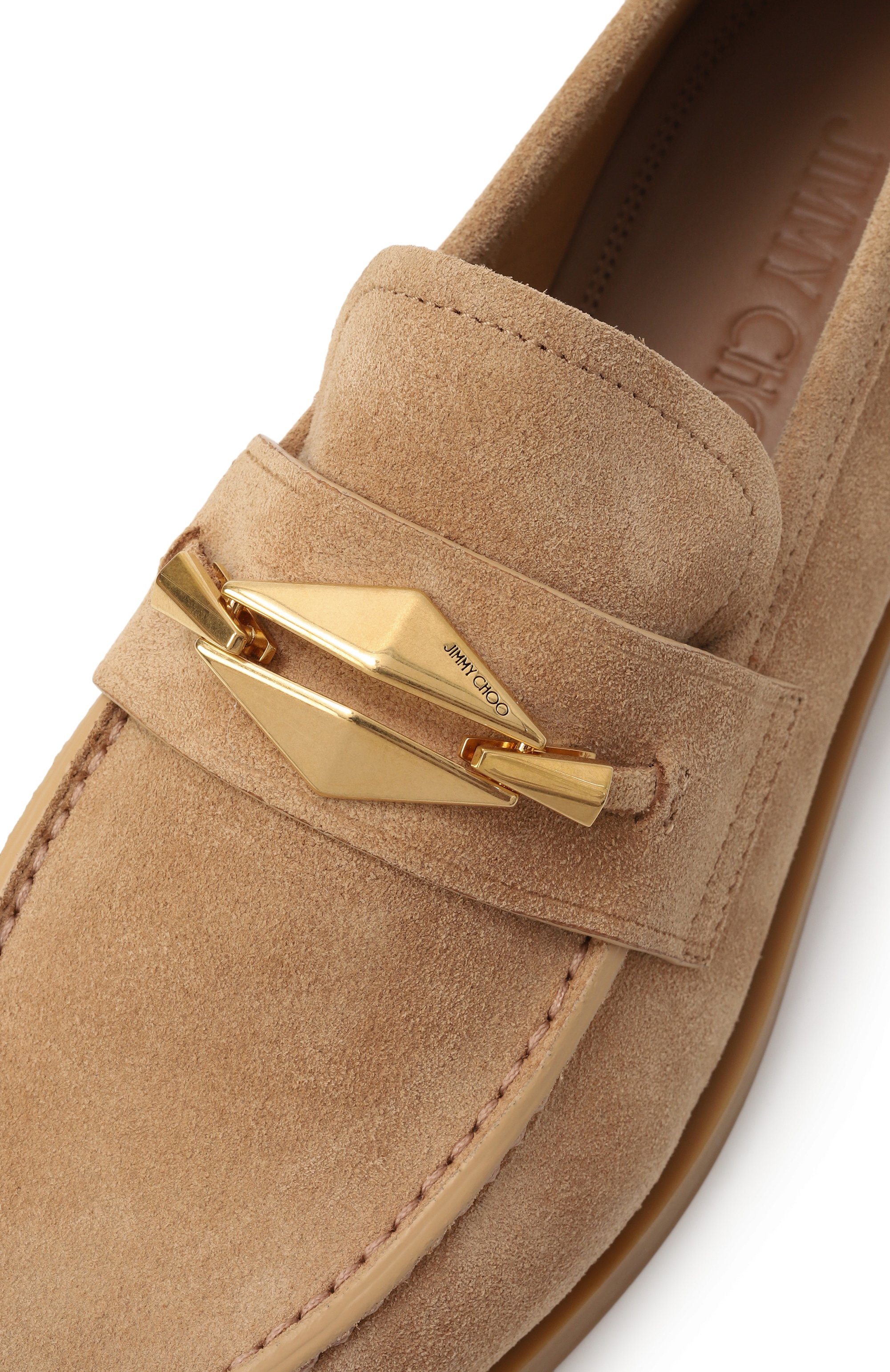 Замшевые лоферы maddie diamond JIMMY CHOO, арт. MADDIE DIAM0ND, фото 7