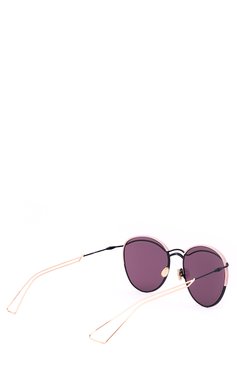 Женские солнцезащитные очк�и DIOR EYEWEAR фиолетового цвета, арт. DI0R0UND 030 | Фото 3 (Тип очков: С/з; Региональные ограничения белый список (Axapta Mercury): Не проставлено; Нос: Не проставлено)