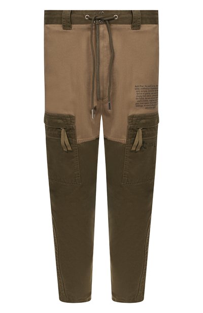 Хлопковые брюки-карго DIESEL, арт. 00SUDN/0EAXD, фото 1