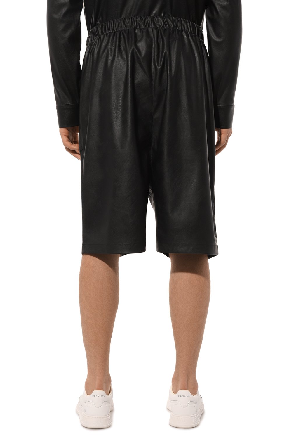 Шорты из экокожи WHO_AM, арт. MP5-P243-BLK, фото 4