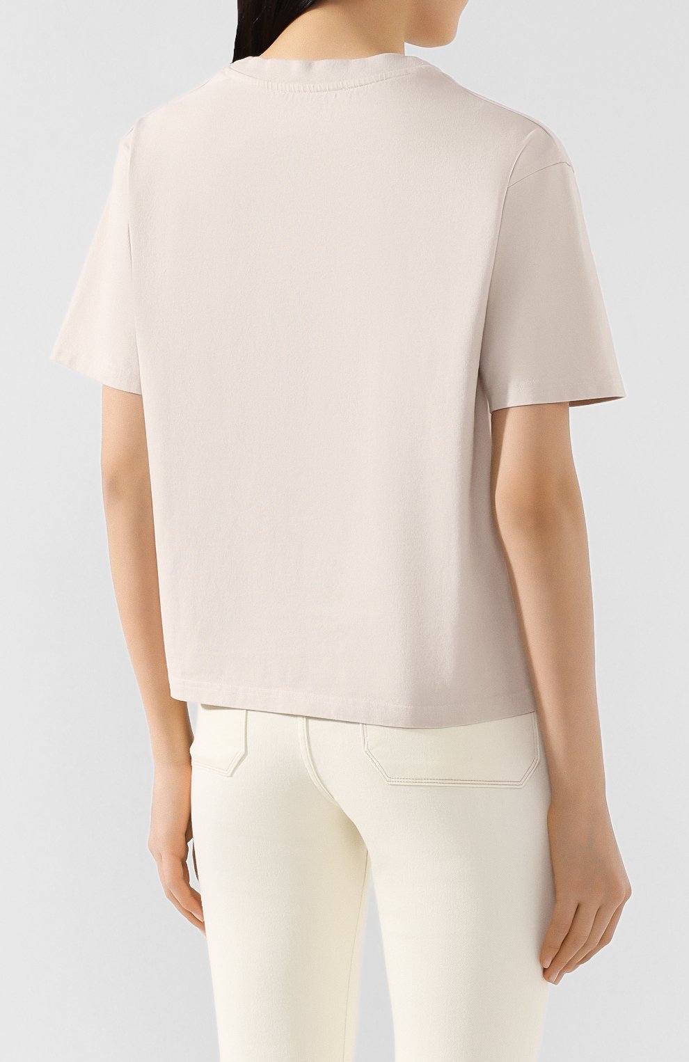 Хлопковая футболка ACNE STUDIOS, арт. AL0134/W, фото 4