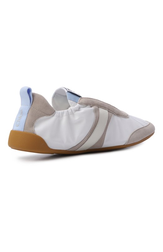 Текстильные кроссовки Kick Chloé CH26S15RVL Белый  CH26S15RVL Фото 5