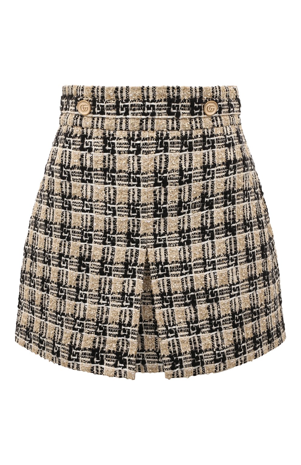 Юбка GUCCI кремового цвета по цене 128160 руб., арт. 661562 ZAGLP, фото 1 Юбка GUCCI, арт. 661562 ZAGLP, фото 1
