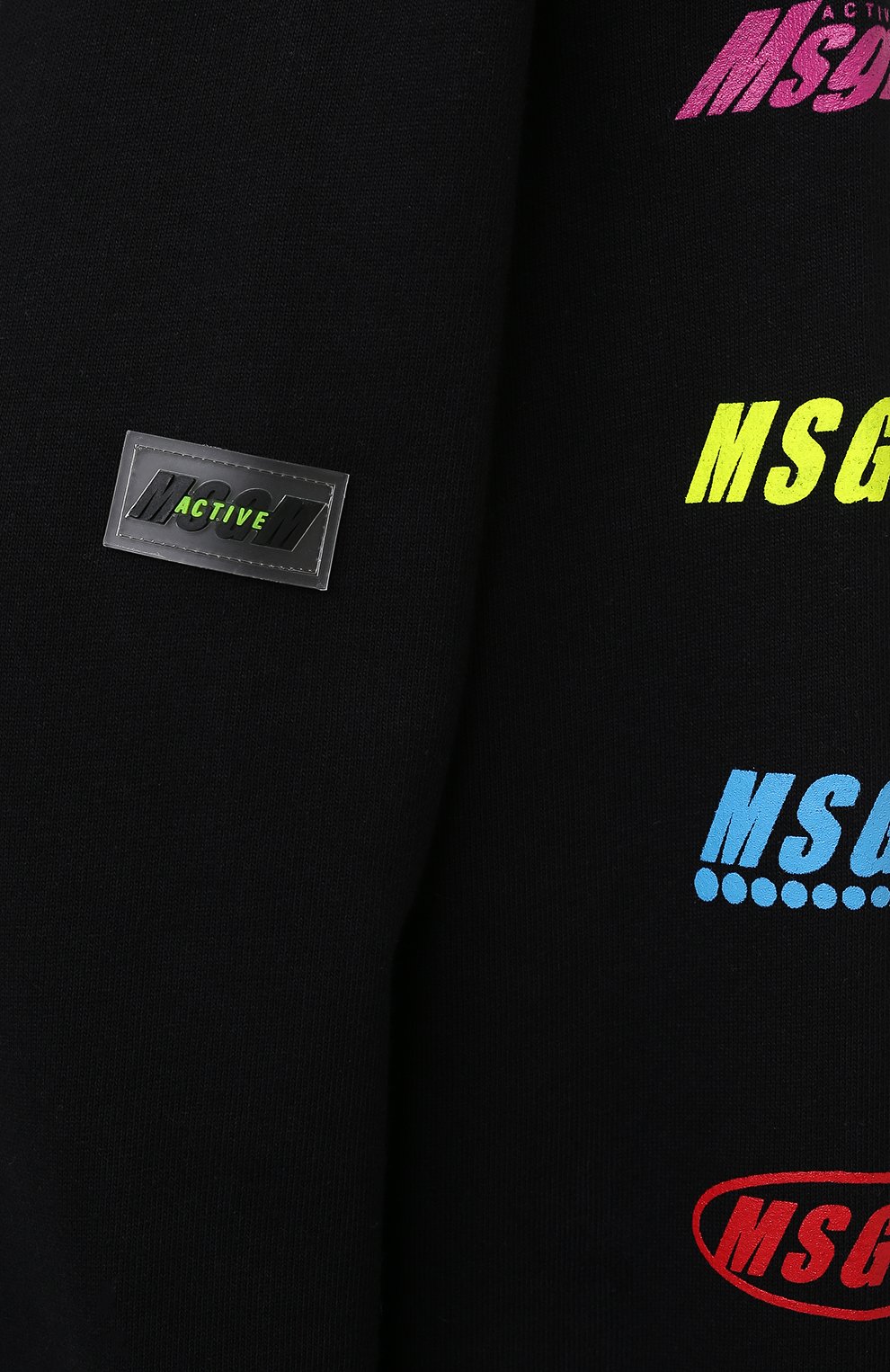 Хлопковое худи MSGM, арт. 2945MDM17 207649, фото 5
