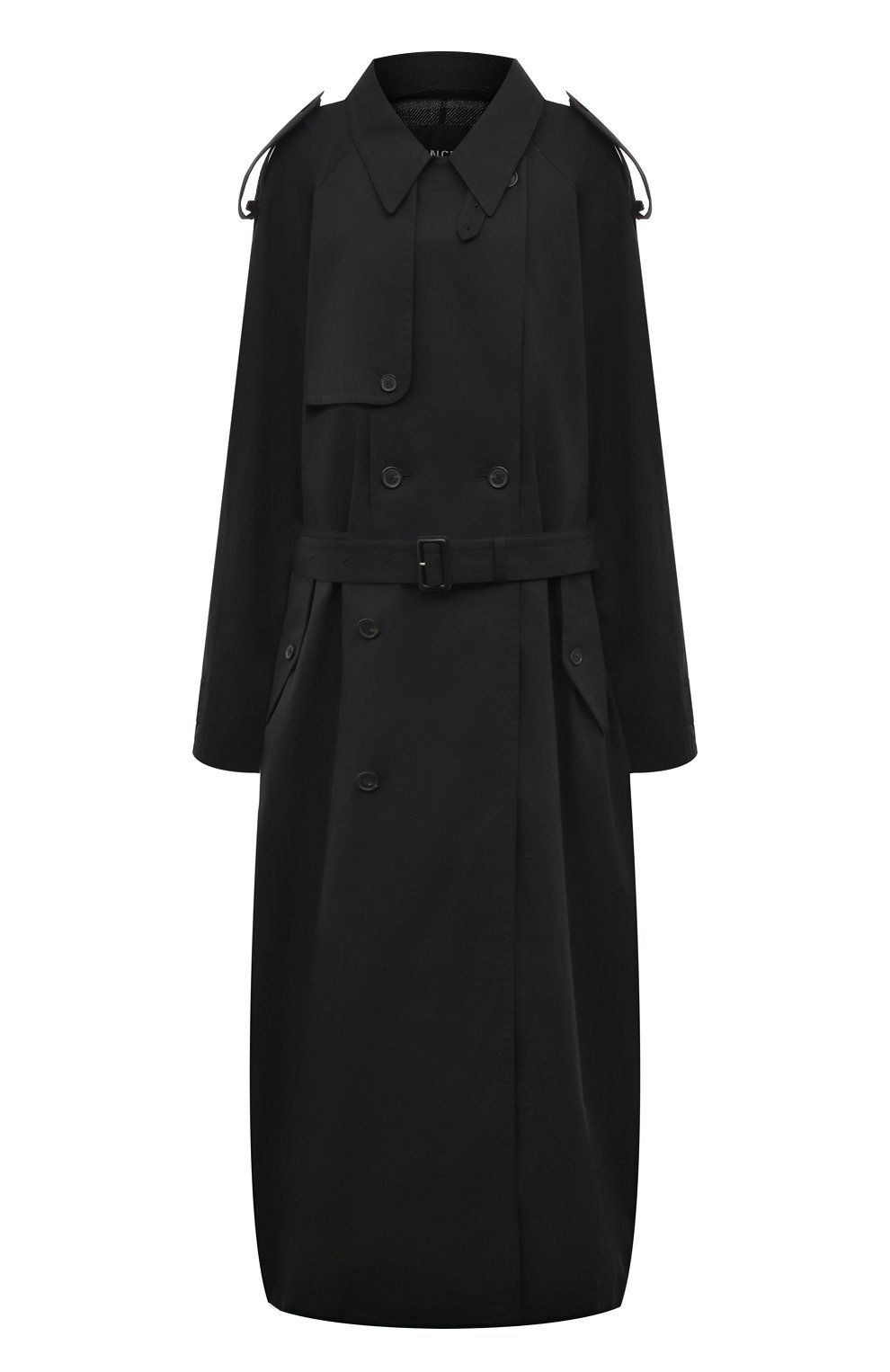 Хлопковый тренч BALENCIAGA, арт. 776657/TKP07, ф�ото 1