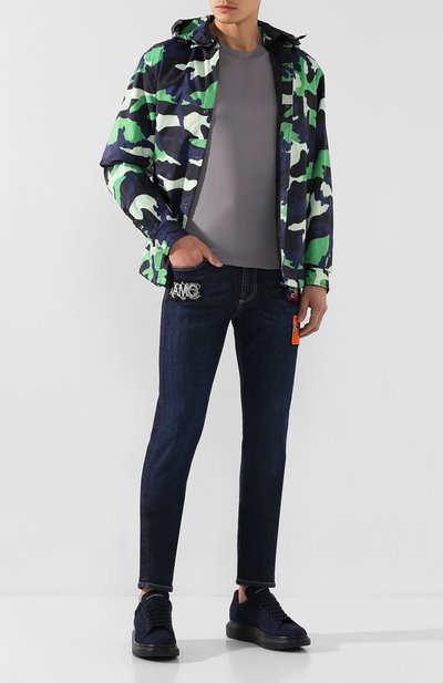 Замшевые кеды oversized ALEXANDER MCQUEEN, арт. 553761/WHV67, фото 2