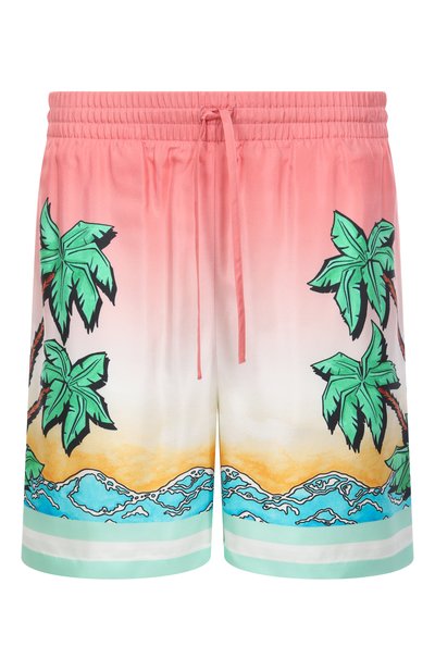 Мужские шелковые шорты CASABLANCA, арт. MS25TR01205