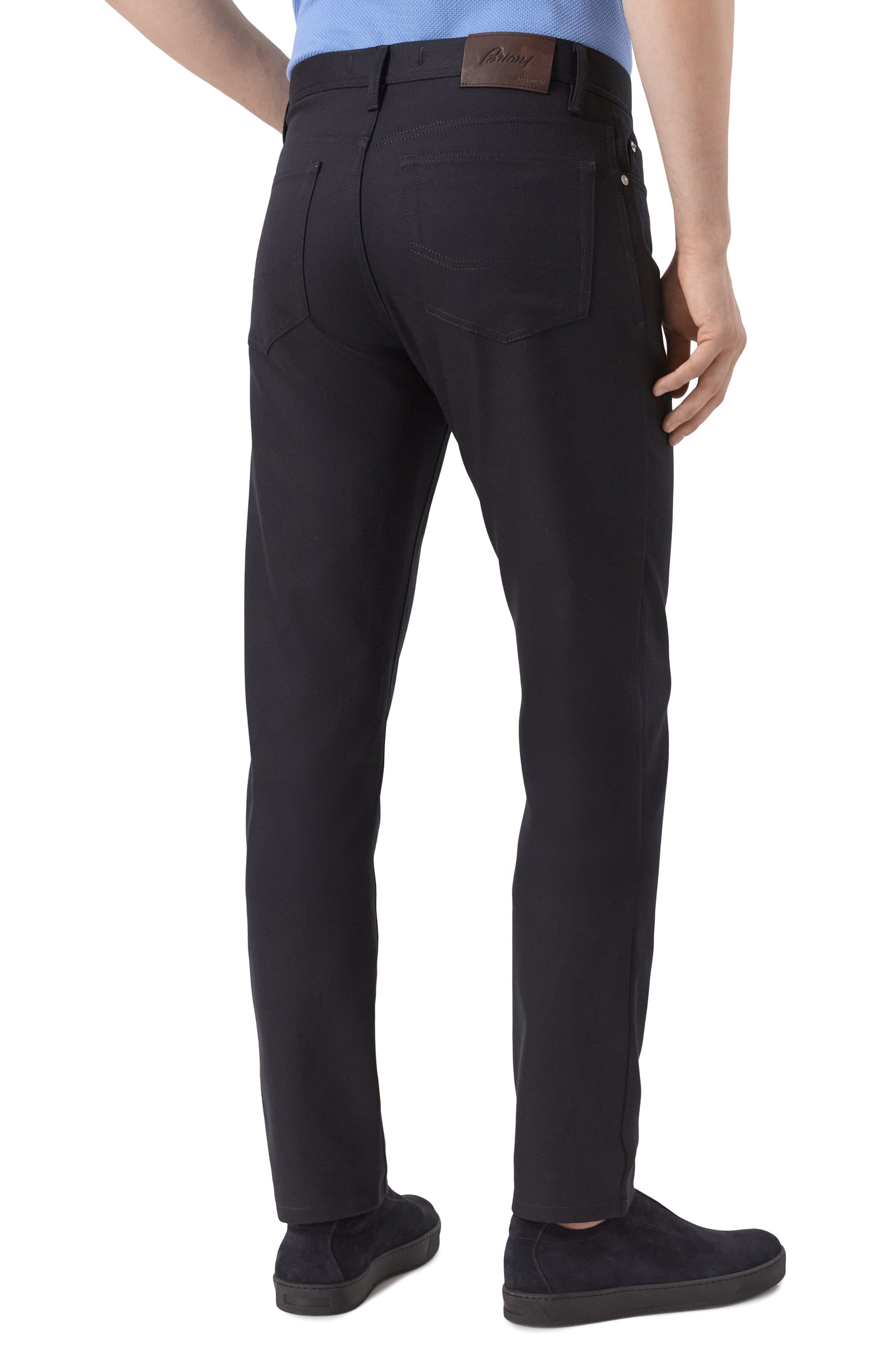 Брюки из шерсти и хлопка BRIONI, арт. SPYB0L/01A4N, фото 4