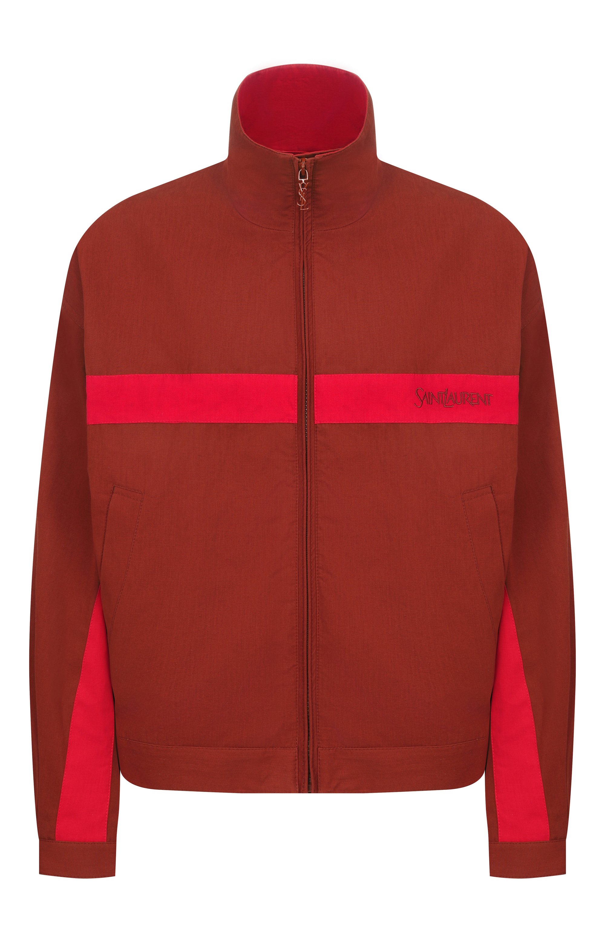 Хлопковый бомбер SAINT LAURENT, арт. 851251/Y6J98, фото 1