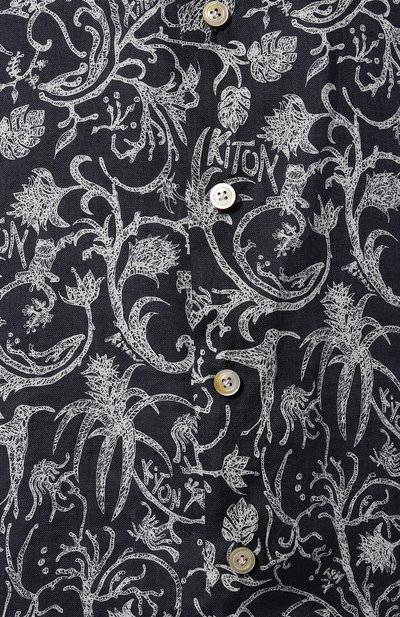 Льняная рубашка KITON, арт. UMC024H08902, фото 5