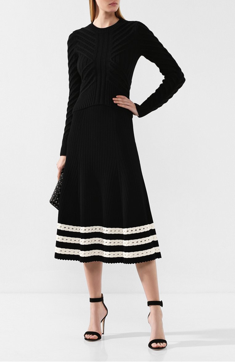Свитер из смеси шерсти и кашемира ALEXANDER MCQUEEN, арт. 585249/Q1AG7, фото 1