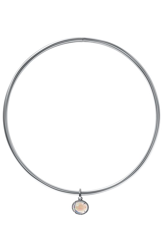 Колье с опалом и топазами Moonka OPL-925SL-NK00-OPL Белый OPL-925SL-NK00-OPL