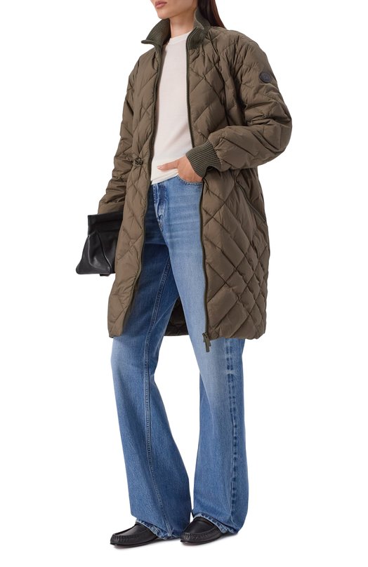 Утепленная куртка Burberry 8116108 Хаки  8116108 Фото 2