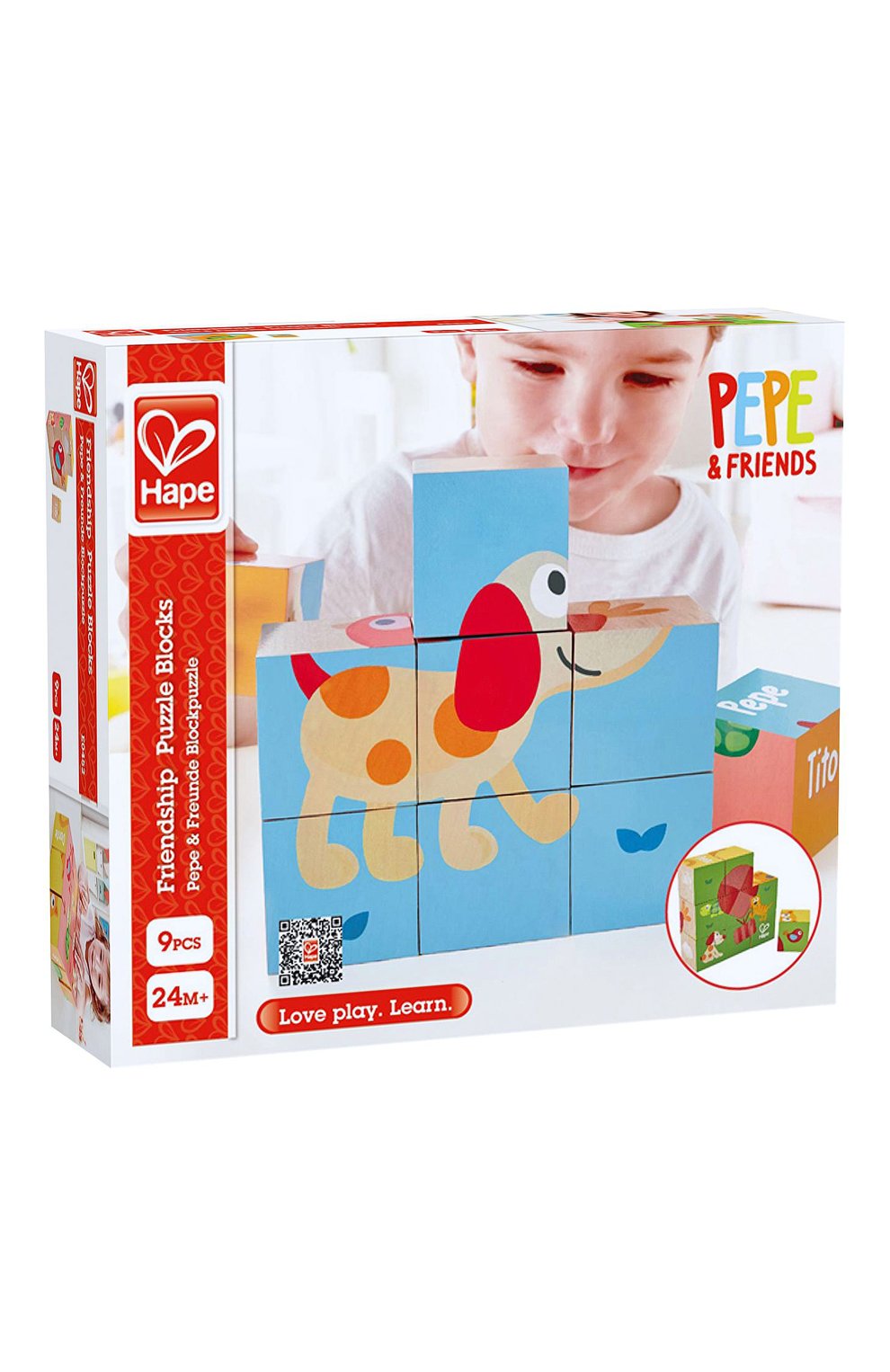 Кубики-головоломка лили HAPE, арт. E0452_HP, фото 1